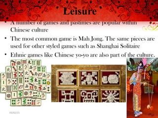 what are common past times in china